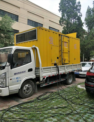 阎良发电车出租-柴油发电机组排烟系统设计要求及其考虑因素
